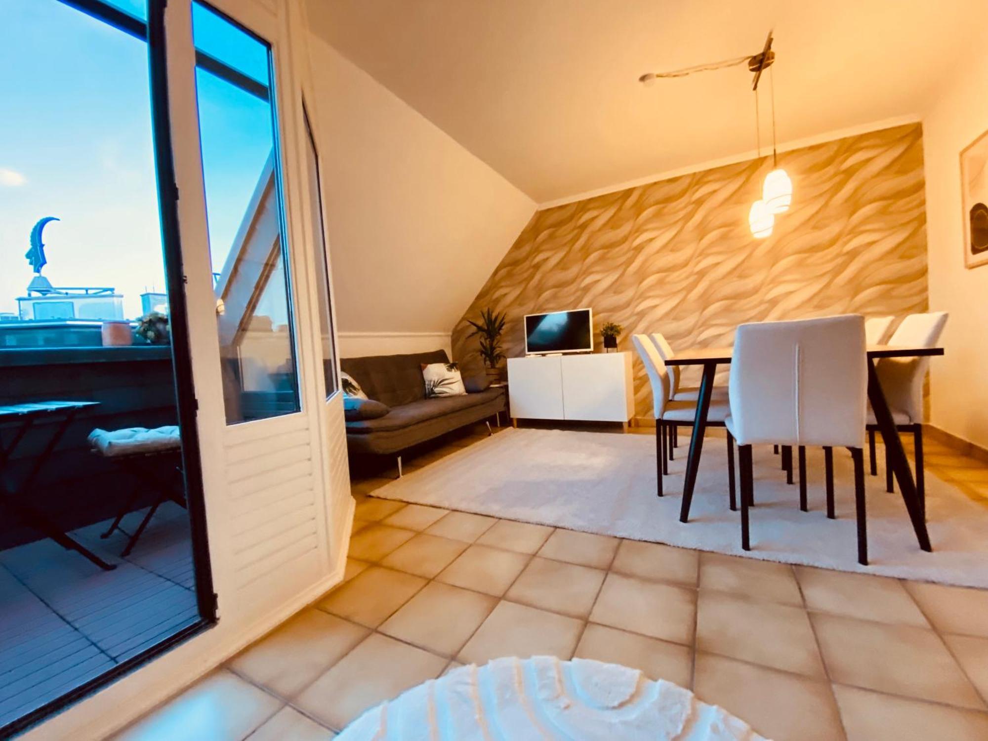 Living With Soul - Appartement Ueber Den Daechern Von Wiesbaden Eksteriør billede